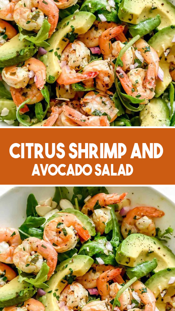 Citrus Shrimp and Avocado Salad - WEEKNIGHT RECIPES