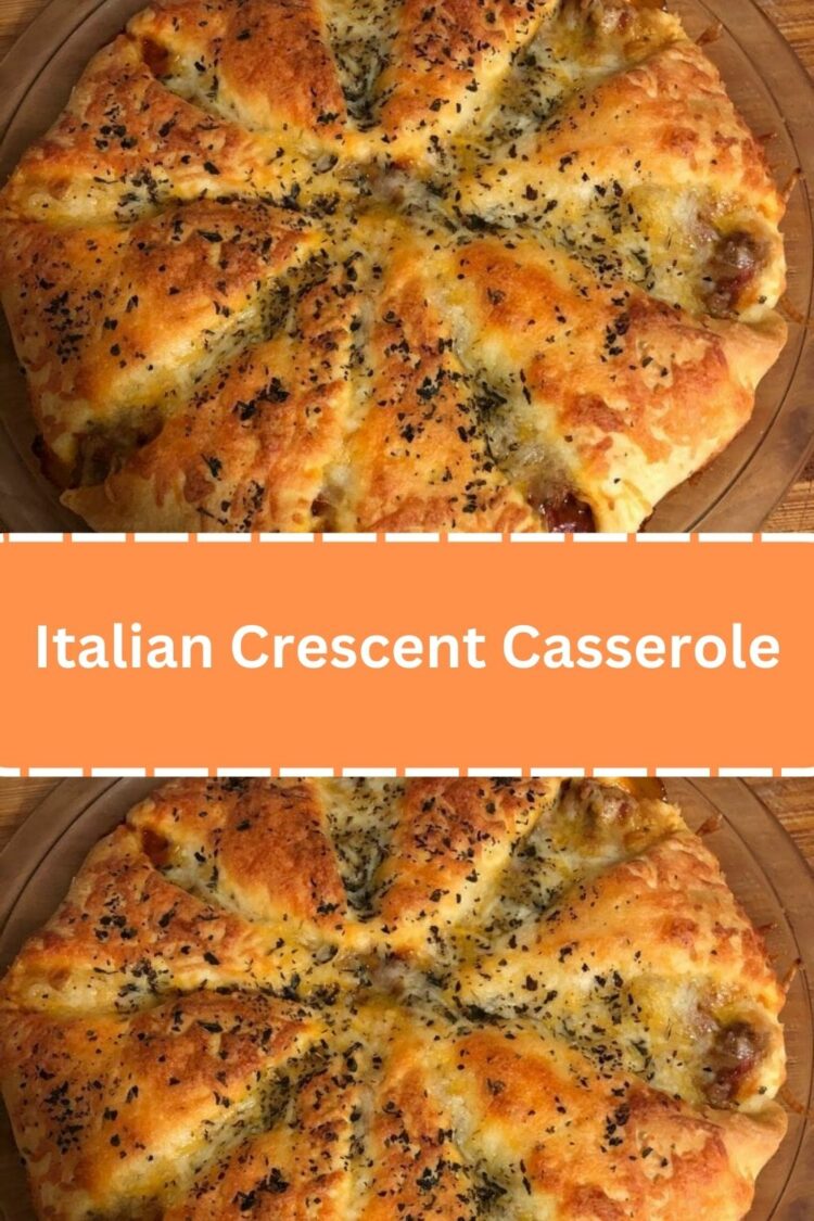 Italian Crescent Casserole - WEEKNIGHT RECIPES