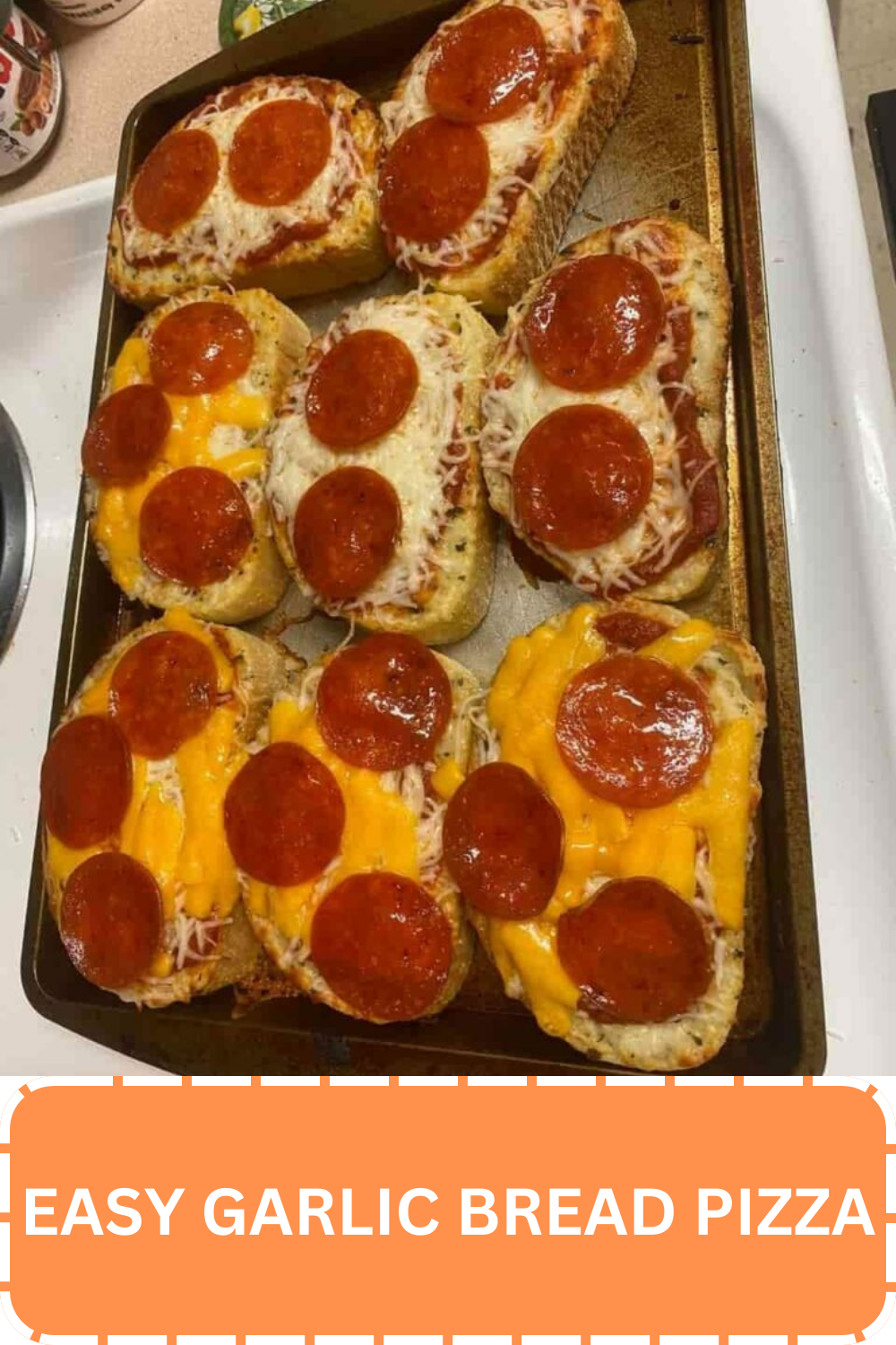 EASY GARLIC BREAD PIZZA WEEKNIGHT RECIPES