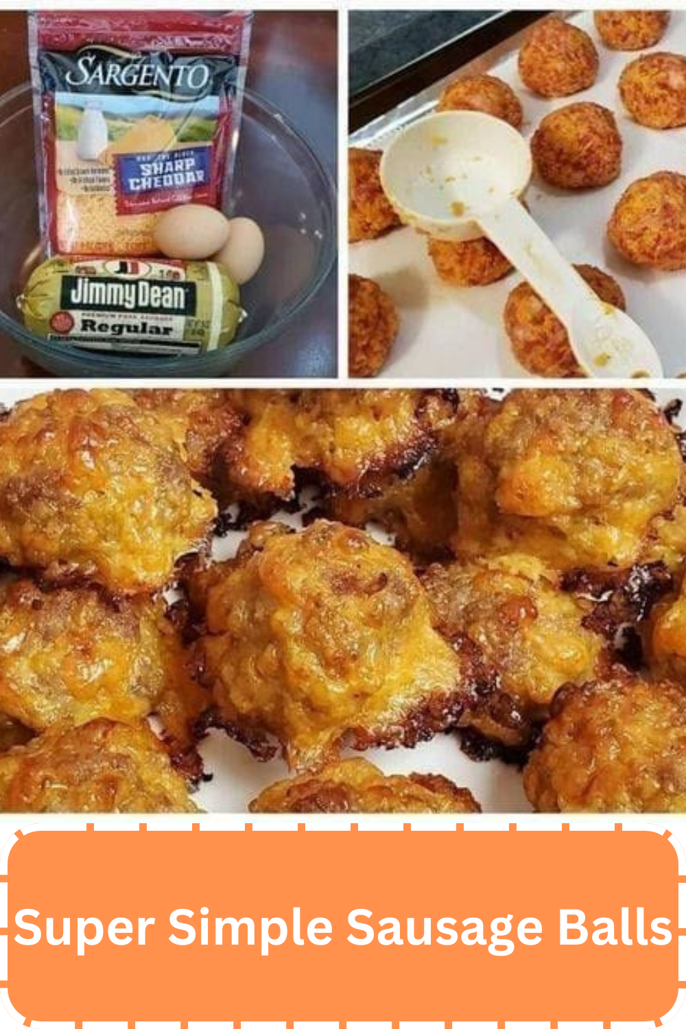 Super Simple Sausage Balls WEEKNIGHT RECIPES