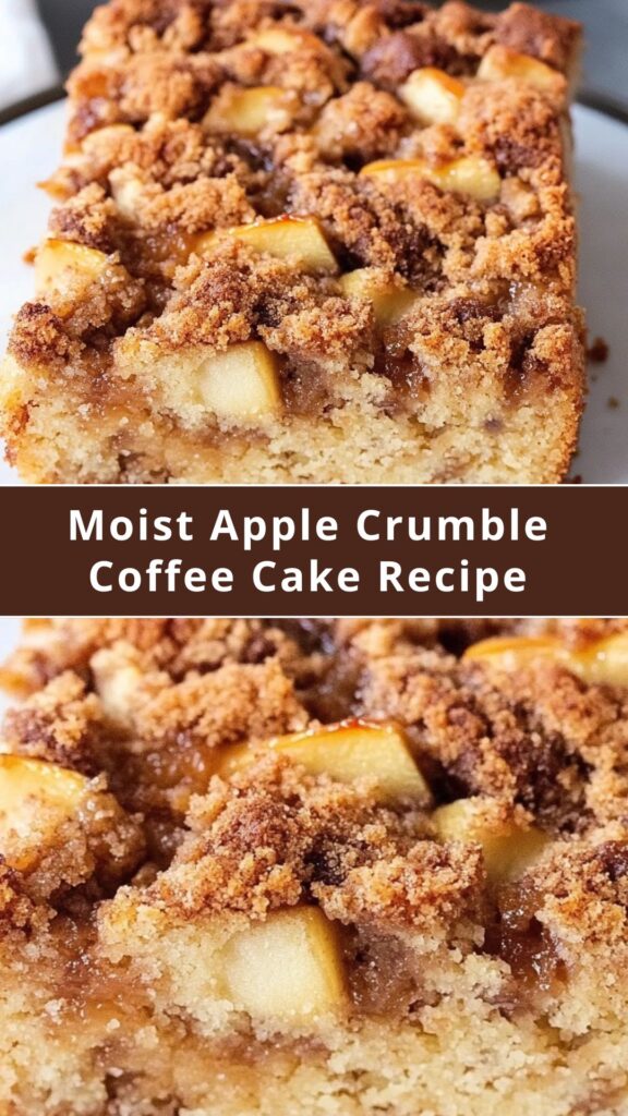 Moist Apple Crumble Coffee Cake Recipe Weeknight Recipes