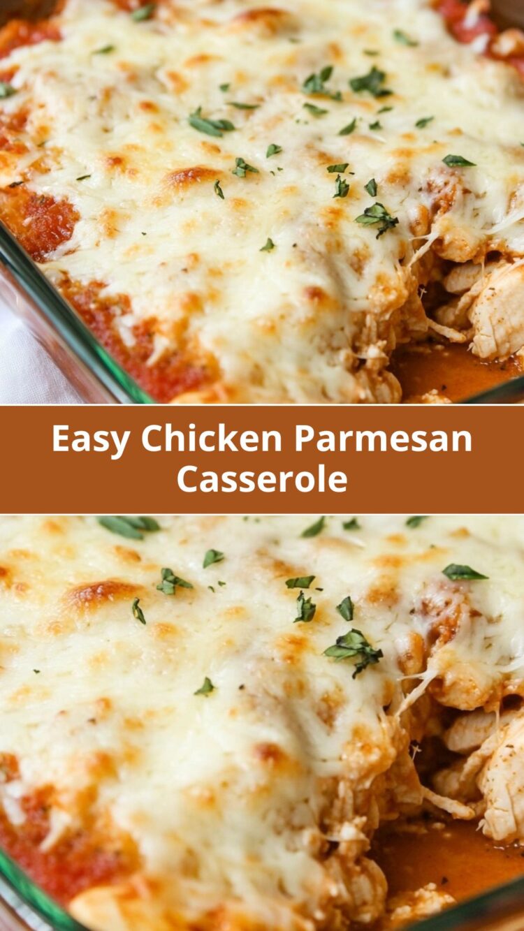 Easy Chicken Parmesan Casserole Weeknight Recipes