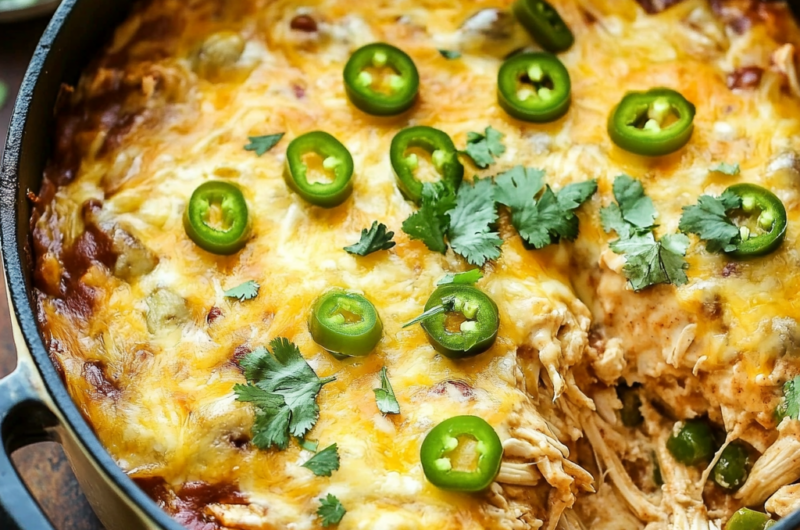 Dutch Oven Enchiladas Recipe