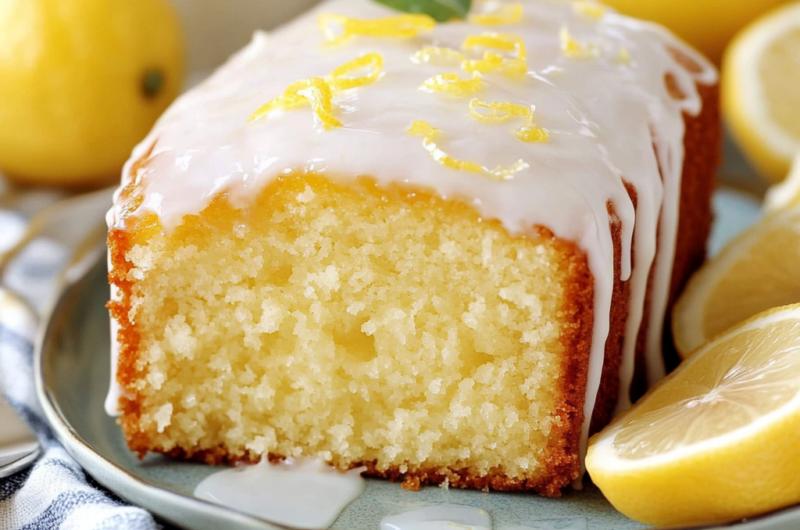 Lemon Pound Cake Recipe