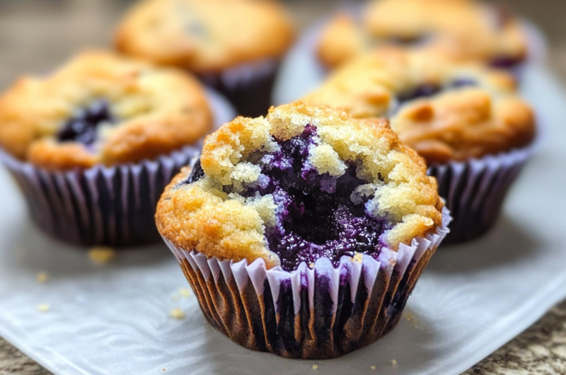 Quick and Easy Blueberry Muffins Recipe