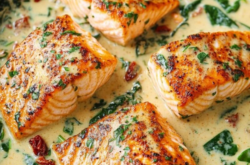 Tuscan Salmon Recipe