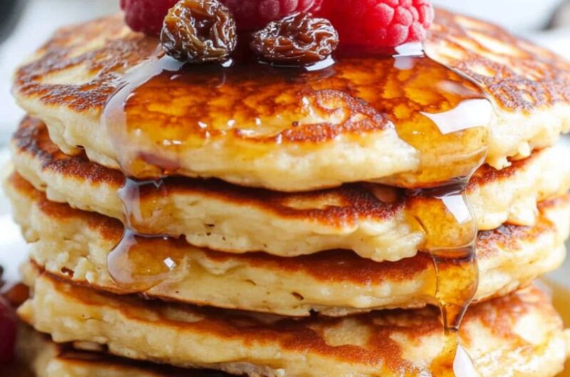 Fluffy Cottage Cheese Pancakes Recipe