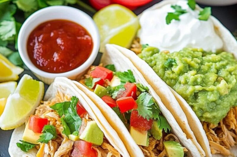 Slow Cooker Chicken Tacos