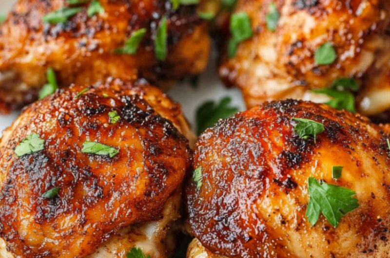 Air Fryer Chicken Thighs Recipe