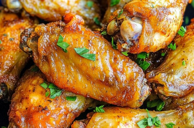 Air Fryer Chicken Wings (Extra Crispy!)